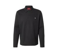 HUGO Polo de algodón con logo apilado - StyleDinote, 50553441 Negro S
