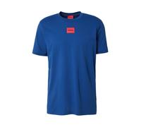 HUGO Camiseta 'Diragolino212' azul cobalto / marrón rojizo S EUR