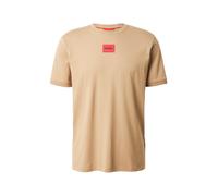 HUGO Camiseta 'Diragolino212' beige oscuro / rojo / negro M EUR