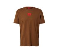 HUGO Camiseta 'Diragolino212' caramelo / rojo, Talla S