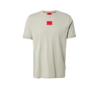 HUGO Camiseta 'Diragolino212' verde claro / rojo vivo / negro L verde claro / rojo vivo / negro