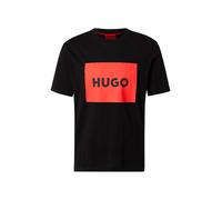 HUGO Camiseta 'Dulive222' rojo claro / negro, Talla XXL