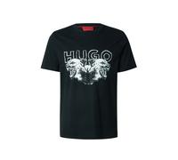HUGO Camiseta 'Durro' negro / blanco XL negro / blanco