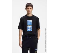 HUGO Camiseta HUGO x Jujutsu Kaisen con estampado - StyleNuley_JJK, 50554841 Negro L