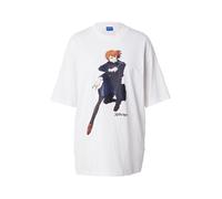 HUGO Camiseta 'JJK' piel / marino / naranja / blanco S piel / marino / naranja / blanco