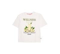 HUGO Camiseta para niños en algodón con logo de diseño - StyleG01017/10P04A, G01017 Blanco 150