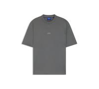 HUGO Camiseta loose fit para niños en algodón con ilustración de logo en la espalda - StyleNalono, 50509776 Gris S
