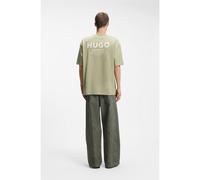 HUGO Camiseta loose fit para niños en algodón con ilustración de logo en la espalda - StyleNalono, 50509776 Cal S