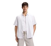 HUGO Camiseta Nayonix 10258299 01 para Hombre, Color Blanco Abierto 121, Talla M