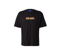 HUGO Camiseta 'Nedix' naranja / negro / blanco XXL naranja / negro / blanco