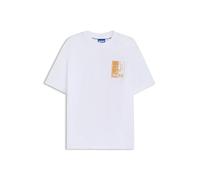 Hugo Camiseta Nedix para Hombre, 100 Blanco, XL