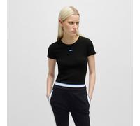 HUGO Camiseta Negra 50523924-001 L