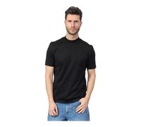 Hugo - Camiseta negra slim fit con cuello alto - Tops - Hombre - Negro - S -