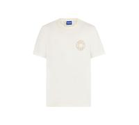 HUGO Camiseta 'Nemodo' crema / blanco lana XXL EUR