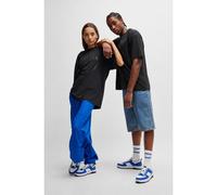 HUGO Camiseta oversize fit de algodón con logo de la nueva temporada - StyleOversized Tee_B, 50511471 Negro L