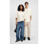 HUGO Camiseta oversize fit de algodón con logo de la nueva temporada - StyleOversized Tee_B, 50511471 Natural L