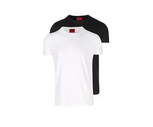 HUGO Camiseta Paquete de 2 negro | XL