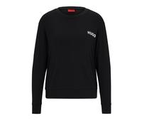 HUGO Camiseta para dormir 'Unite' negro / blanco, Talla M