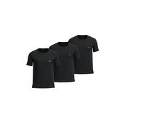 HUGO T-Shirt RN Triplet P Underwear, negro5, S (Pack de 3) Hombres