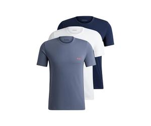 HUGO Camiseta para Hombre RN Triplet P Underwear_T (3 Unidades), Open White125, XXL