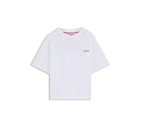 HUGO Camiseta para niños en algodón con ilustración de boxeo en la espalda - StyleG00444/10P04A, G00444 Blanco 138