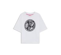 HUGO Camiseta para niños en algodón con ilustración inspirada en el boxeo - StyleG00439/10P04A, G00439 Blanco 114