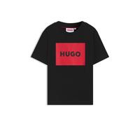 HUGO Camiseta para niños en algodón con logo - StyleG00572/10P04A, G00572 Negro 126