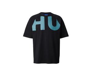 HUGO Camiseta pino / negro M pino / negro