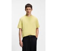 HUGO Camiseta relaxed fit con detalle de logo centrado - StyleDapolino, 50488330 Amarillo L