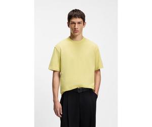 HUGO Camiseta relaxed fit con detalle de logo centrado - StyleDapolino, 50488330 Amarillo S
