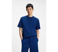 HUGO Camiseta relaxed fit con detalle de logo centrado - StyleDapolino, 50488330 Azul XXL