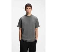 HUGO Camiseta relaxed fit en interlock jaspeado - StyleDarinoso, 50564074 Gris XL