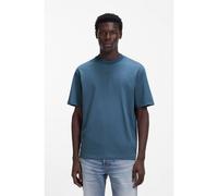 HUGO Camiseta relaxed fit en punto de algodón con logo estampado - StyleDapolino, 50488330 Azul XXL