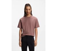 HUGO Camiseta relaxed fit en punto de algodón con logo estampado - StyleDapolino, 50488330 Rojo L