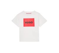 HUGO Camiseta rojo / negro / blanco 164 rojo / negro / blanco