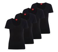 HUGO Camiseta rojo / negro XS EUR