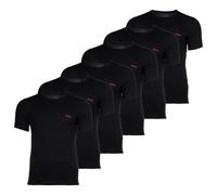 HUGO Camiseta rojo sangre / negro M rojo sangre / negro