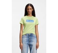 HUGO Camiseta slim fit de algodón con logo estampado - StyleClassic Tee_B, 50510772 Cal XS