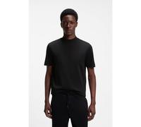 HUGO Camiseta slim fit de algodón elástico con cuello alto - StyleDimersom, 50542968 Negro S