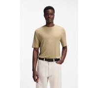 HUGO Camiseta slim fit en interlock flameado - StyleDulerostee, 50559722 Beige XL