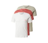 HUGO Camiseta térmica ecru / rojo / blanco L EUR