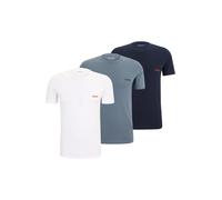 HUGO Camiseta térmica marino / azul paloma / rojo / blanco XXL marino / azul paloma / rojo / blanco