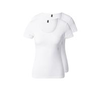 HUGO Camiseta térmica negro / blanco XS negro / blanco