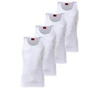 HUGO Camiseta térmica rojo / blanco S rojo / blanco