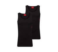 HUGO Camiseta térmica rojo / negro L rojo / negro