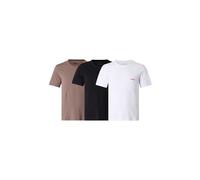 HUGO Camiseta térmica taupe / negro / blanco S EUR
