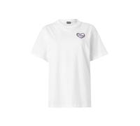 HUGO Camiseta 'Vintage' lila / blanco XXL lila / blanco