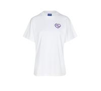 HUGO Camiseta VINTAGE TEE_B blanco | XS