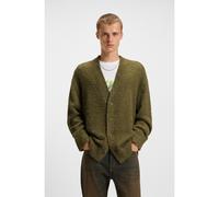 HUGO Cárdigan oversize fit de punto bouclé - StyleSonou, 50548855 Oliva L