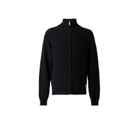 HUGO Zip-up relaxed-fit sweater in pure cotton - StyleSonzie, 50570281 Negro L